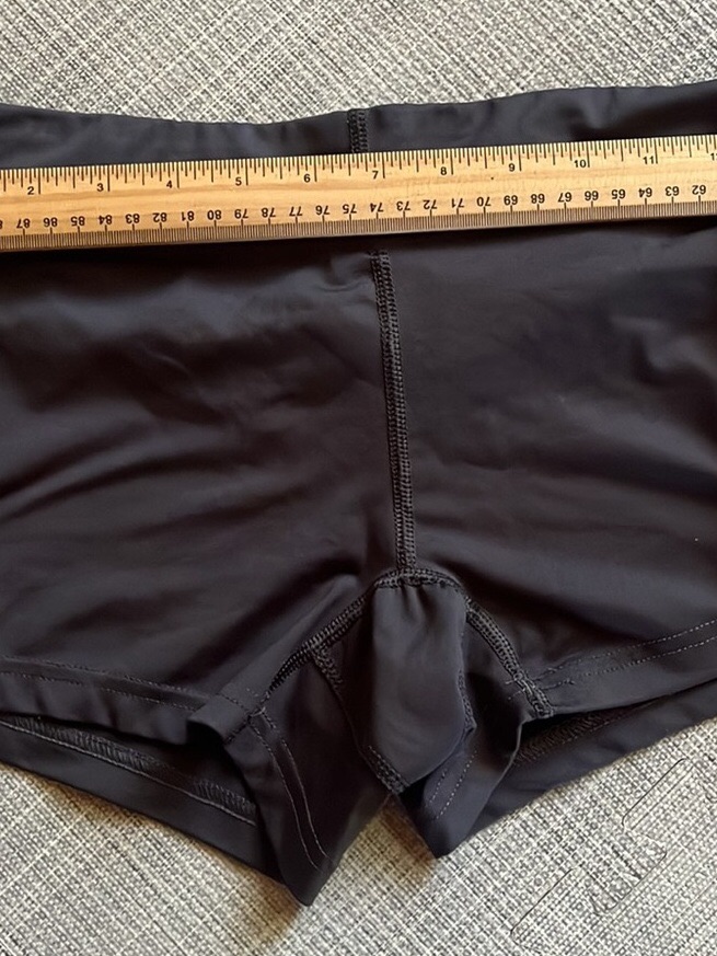 Women’s Black Athletic Shorts - Stretch Performance